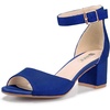 Royal Blue Suede