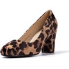 Leopard Suede