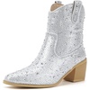 Silver Rhinestone