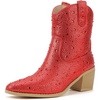 Red Rhinestone