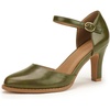 Olive Green Pu