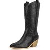 Black Rhinestone