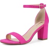 Hot Pink Suede