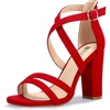 D Red Suede
