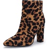 C Leopard Suede