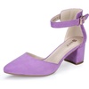 Lavender Suede
