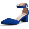 Royal Blue Suede