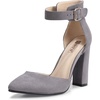 Gray Suede