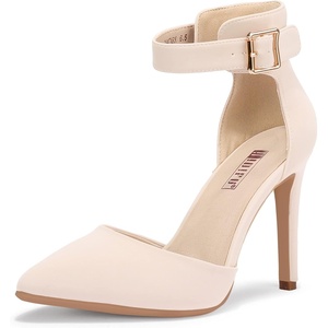 image:imageIDIFU Womens Stiletto PumpsS Nude Nubuck