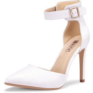image:imageIDIFU Womens Stiletto PumpsS White Pu