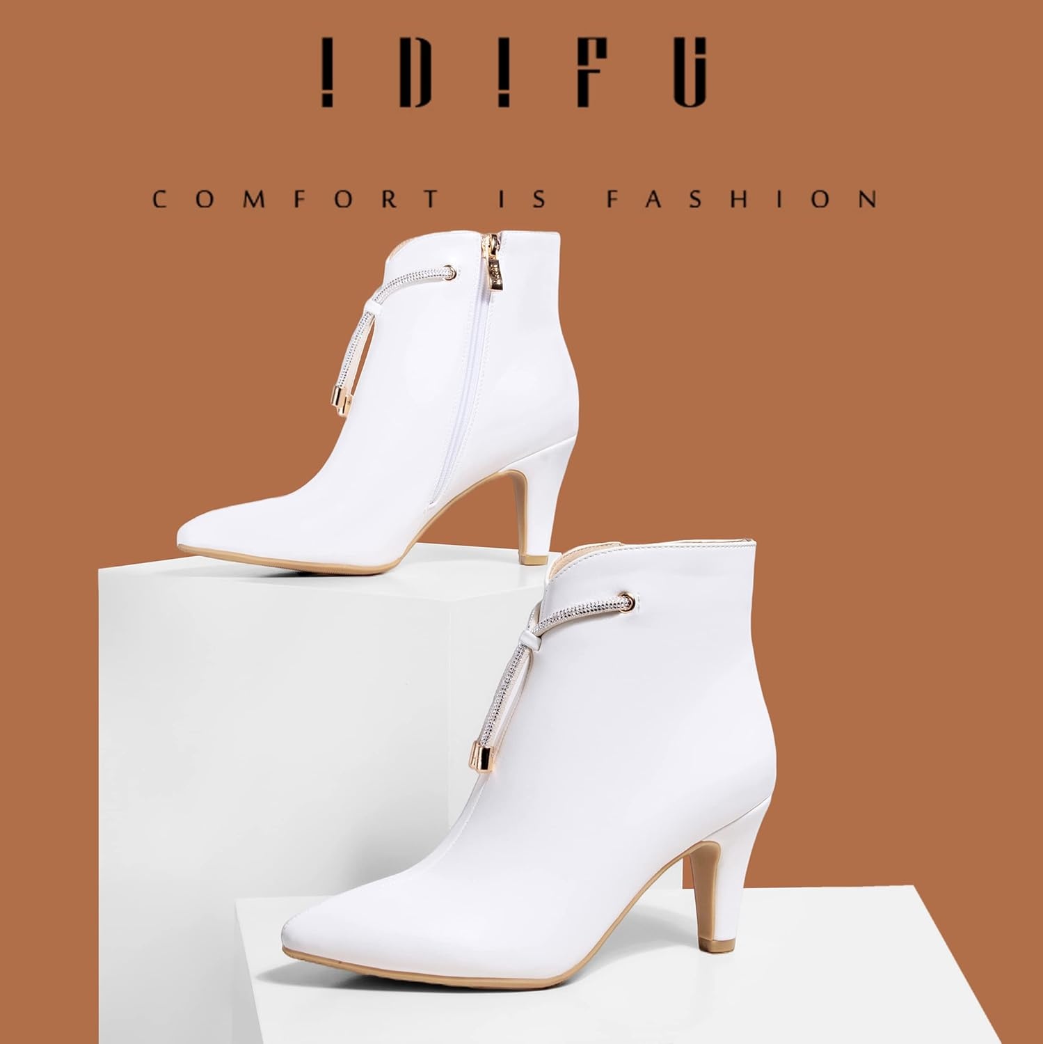 image:imageIDIFU womens Short Boots