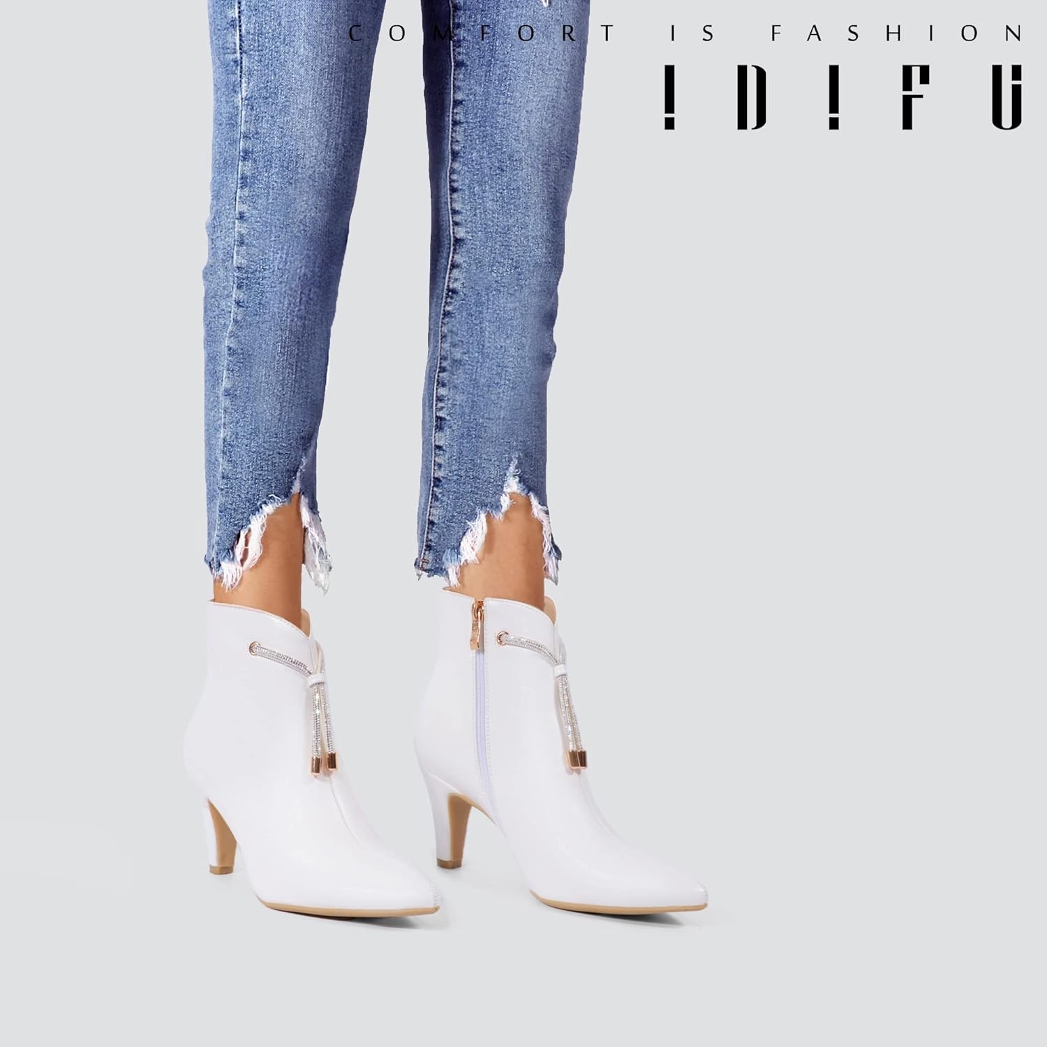 image:imageIDIFU womens Short Boots
