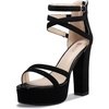 M Black Suede