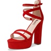 M Red Suede