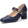 Navy Blue Pu