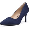 Navy Blue Suede